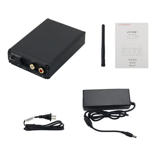 JC-SQ1 HiFi Bluetooth Receiver CSR8675 Bluetooth 5.0 DAC For LDAC APTX-HD JRC5532DD Op Amp Version