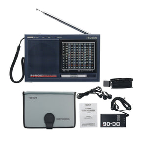 TECSUN R-9700DX TECSUN Radio Receiver FM SW MW High Sensitivity Stereo Radio