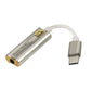iBasso DC03 DAC Headphone Amplifier Type-C To 3.5MM Phone Headphone Cable External Sound Card Silver