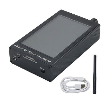 35MHZ-4400MHZ RF Spectrum Analyzer w/ 4.3&quot; Color LCD For Walkie Talkie Toy Remote Control 2.4G WiFi
