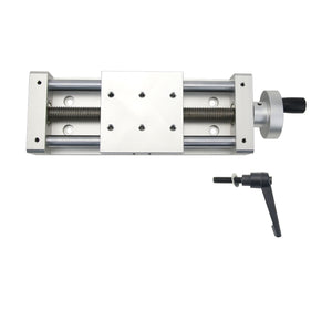 KA80-1402-100 Manual Sliding Table Cross CNC Sliding Table 100mm Linear Stage 196N