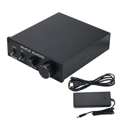 A3001 300W HiFi Power Amp Full Frequency/Active/Passive Subwoofer Amp Black + 32V 5A Power Adapter