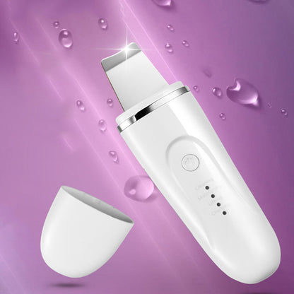 Ultrasonic Facial Skin Scrubber Skin Shovel Blackhead Peeling Remover Facial Pore Cleaner T-688A