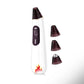 Visual Blackhead Remover Pore Cleaner Tool Heating Facial Cleansing Device w/ Vacuum Suction Heads
