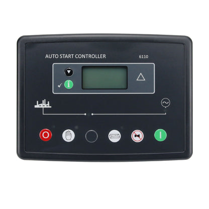 Maxgeek DSE6110 Generator Controller Auto Start Diesel Genset Control Panel Alternator Controller Board