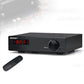 STK-4174 Bluetooth 5.0 Hifi Power Amplifier 200W Stereo Amplifier Amp Adjustable Treble Bass Effects
