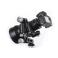 GH-02 Panoramic Gimbal Head Aluminum Alloy Tripod Pan Tilt Head Load 30KG w/ QR Plate For SLR Camera