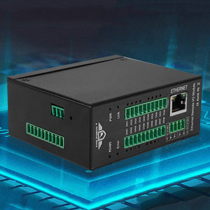 M140T Ethernet Remote IO Module Data Acquisition Module 8DI+8DO+1RS485+1Rj45 (DI Wet Contact)