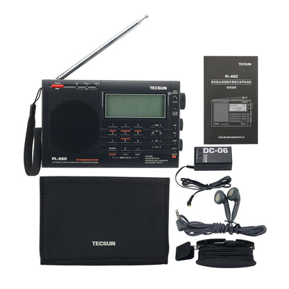 Tecsun PL-660 Radio Digital PLL AM FM SW LW SSB Air Band Radio Receiver Tecsun Radio