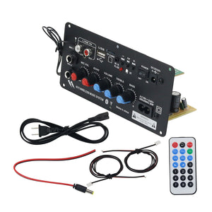 BLS-K680 Bluetooth Amplifier Subwoofer 220V 12V 24V Home Car Amplifier Power Amp Board Peak 400W