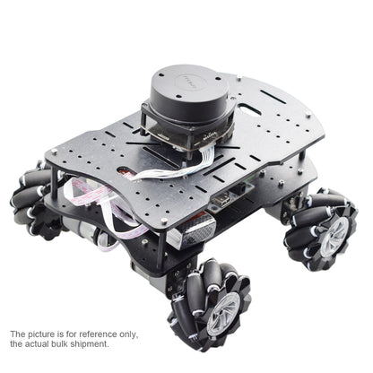 Unassembled ROS Robot Smart Car Chassis Mecanum Wheel Car With Lidar Navigation For Raspberry Pi