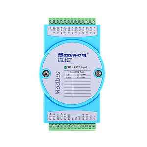 M2111 6CH RTD Input Temperature Acquisition Module Remote IO Module For Modbus RTU