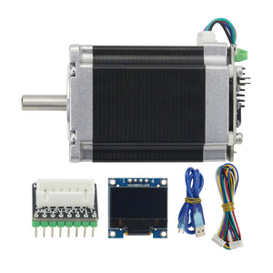 57 Closed Loop Stepper Motor Set MKS SERVO57A Servo Motor with Adapter Board Display For 3D Printer