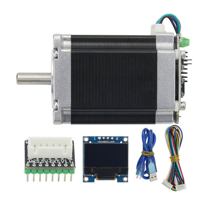 57 Closed Loop Stepper Motor Set MKS SERVO57A Servo Motor with Adapter Board Display For 3D Printer