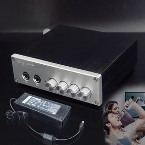 OM1 Standard Version TPA3116 Karaoke Amplifier Digital Power Amp 100W+100W With Power Adapter