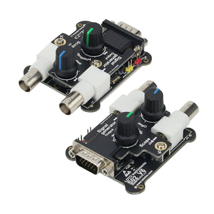 USB Oscilloscope 50MS/s 20M For Windows Android Phone w/ Signal Generator &amp; Logic Analyzer OSC482F