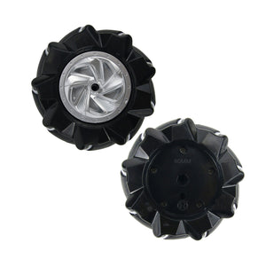 4WD 80mm Mecanum Wheel Robot Car Chassis Kit with DC 12V Encoder Motor for Arduino Raspberry Pi DIY