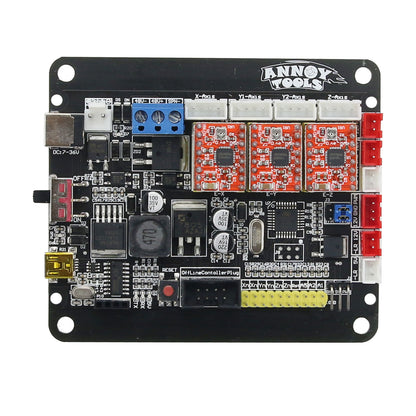 CNC 3 Axis Control Board Version 4.0 GRBL Support 2P/3P Laser PWM TTL for Engraving Machine
