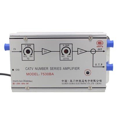 Seebest 7530BA 220V CATV Amplifier Cable Signal Amplifier For Small Buildings Digital Analog Signals