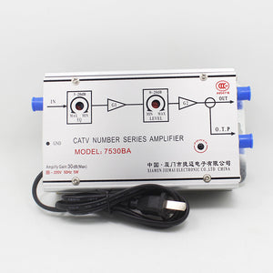 Seebest 7530BA 220V CATV Amplifier Cable Signal Amplifier For Small Buildings Digital Analog Signals