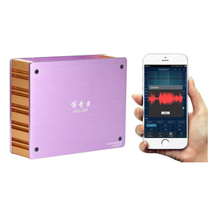 AT-1 DSP Car Amplifier 4 Channel DSD Audio Processor Output 4*100W For Car Audio Modified Subwoofer