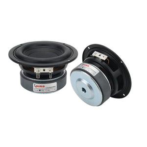 2PCS 4 Inch Subwoofer 4 Inch Woofer High Power Subwoofer Speaker Long Stroke 4Ω Round Speakers