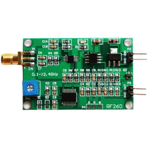 RF260 RF Amplifier Module RF Power Amplifier High Frequency RF Detector Measure Power 0.1~2.4GHz