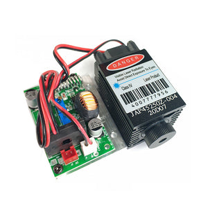 450NM 2.5W Blue Laser Module DIY Engraving Laser Module High Power TTL Adjustable Focal Length