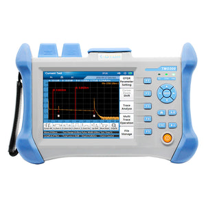 TMO300 (1310/1550nm 32/30dB) Compact OTDR Tester Optical Time Domain Reflectometer 5.6&quot; Touch LCD