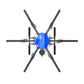 E616P 6 Axis Drone Folding Agricultural Drone Frame Assembled Wheelbase 1648MM With 16L Water Tank