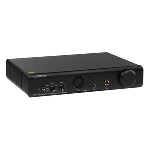 A90 Desktop Full Balanced Headphone Amplifier HiFi Headphone Amp 7600MWx2 Audio Preamplifier Black