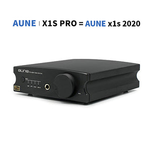 Aune X1s Pro HiFi DAC Headphone Amplifier ES9038Q2M DSD512 USB DAC 32Bit/768K DOP128 DOP64 Black