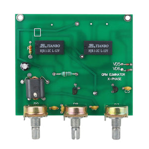 Assembled Board QRM Eliminator X-phase 1-30MHZ HF Bands Amplifier Parts Kit for SDR DIY