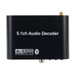 DAC651U 5.1 Audio Decoder Bluetooth 5.0 Receiver With USB Sound Card Support U Disk Music Playing