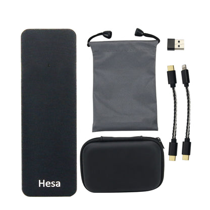 HiFi Portable Headphone Amplifier DAC Earbuds DAC Amp 384KHz/32Bit For Android iPhone PC