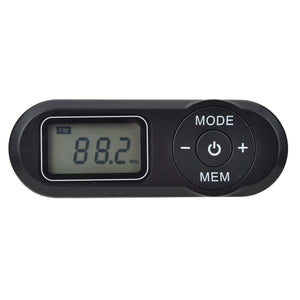 HRD-727 DSP Radio FM Radio Mini Radio Digital Display FM Receiver 64-108MHz With 1.1&quot; LCD Display
