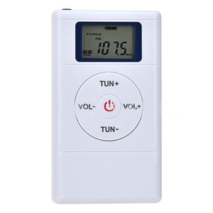 HRD-109 Portable Mini Radio DSP Digital Chip Stereo Radio FM Receiver 60-108MHz For Conference Venue