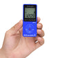 HRD-602 Sport Radio AM FM Radio Mini Radio Pocket Pedometer Function Conference Receiver Blue