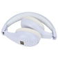 HRD-600 FM Headphones Teaching Headset 50-108MHz DSP Large LCD Display 3.5MM Audio Jack White