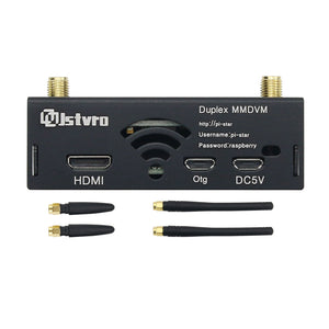 MMDVM Hotspot Assembled With OLED Antennas Metal Case Support For P25 DMR YSF For Raspberry Pi