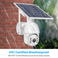 T16 2MP WiFi Solar Camera Rotatable Dome Security Camera Outdoor PTZ Camera For Field Fish Pond