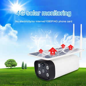 T5 2MP 1080P 4G Solar Camera Waterproof Wireless Outdoor Security Camera Low Power Consumption