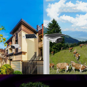 C5 Wifi Solar Camera 2MP Indoor Outdoor Security Camera Wireless Surveillance Camera 120° Wide Angle