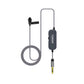 1.5M/4.9FT LM1 Collar Mic Collar Microphone w/ Conversion Cable For iPhone Noise Reduction