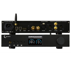 ES9038Pro DAC HiFi DAC Headphone Amplifier DSD Bluetooth Full Balance Decoding EP3Pro Black AC115V