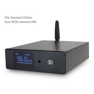 ES9038 DAC Bluetooth Decoder Lossless Audio Receiver D5s Standard Version Two ES9038Q2M Onboard USB