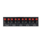 1 In 4 Out Amplifier 4 Zone Sound Source Signal Distribution Panel Single Input 300W Per Channel