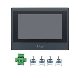 ET070 7&quot; PLC HMI Touch Screen Industrial Human Machine Interface 800*480 w/ RS232 RS485-2 Ports