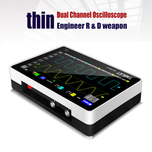 For FNIRSI-1013D Dual Channel Oscilloscope 100MHz 1GSa/s w/ 7&quot; Color LCD Display Touch Screen