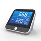 DM306D Indoor Air Quality Monitor CO2 PM2.5 PM1.0 PM10 Temperature Humidity Detector w/ CO2 Alarm